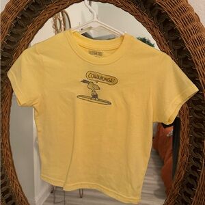 Snoopy Surfing Baby Tee